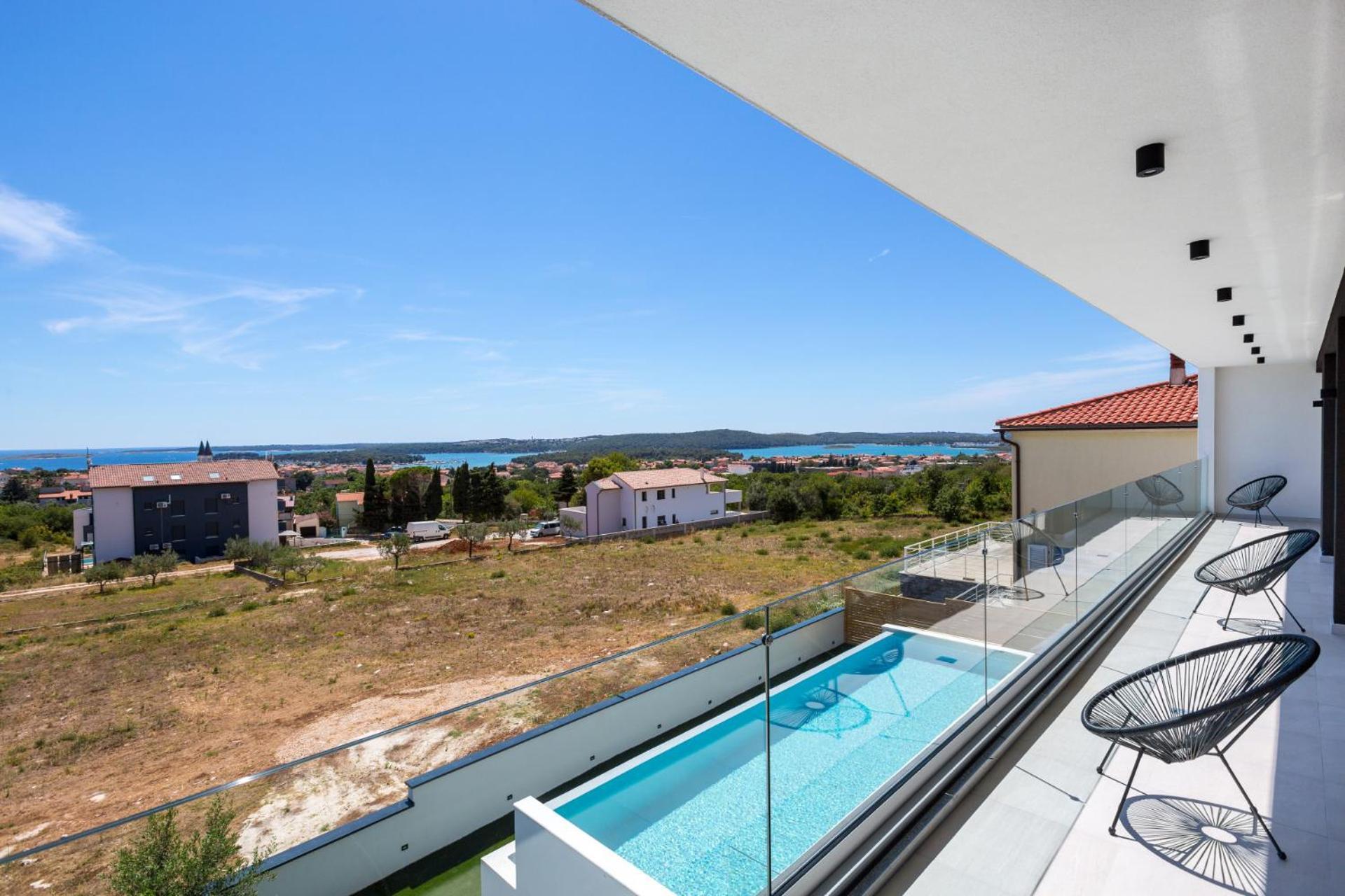 Luxury Villa Dali With Sauna, Whirlpool And Sea View In Medulin Only 1,7 Km From The Beach Exteriér fotografie