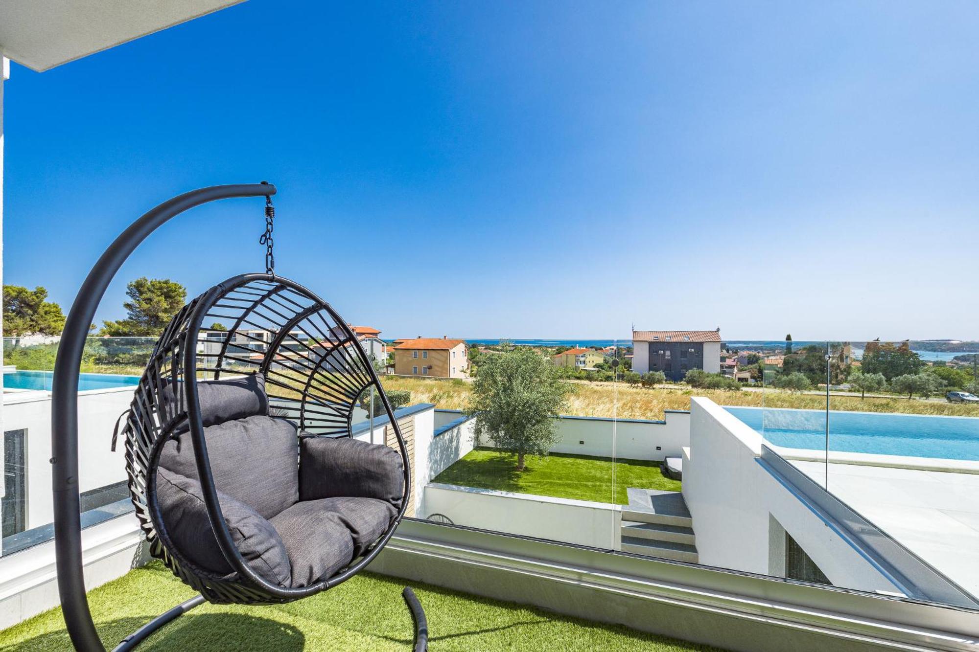 Luxury Villa Dali With Sauna, Whirlpool And Sea View In Medulin Only 1,7 Km From The Beach Exteriér fotografie