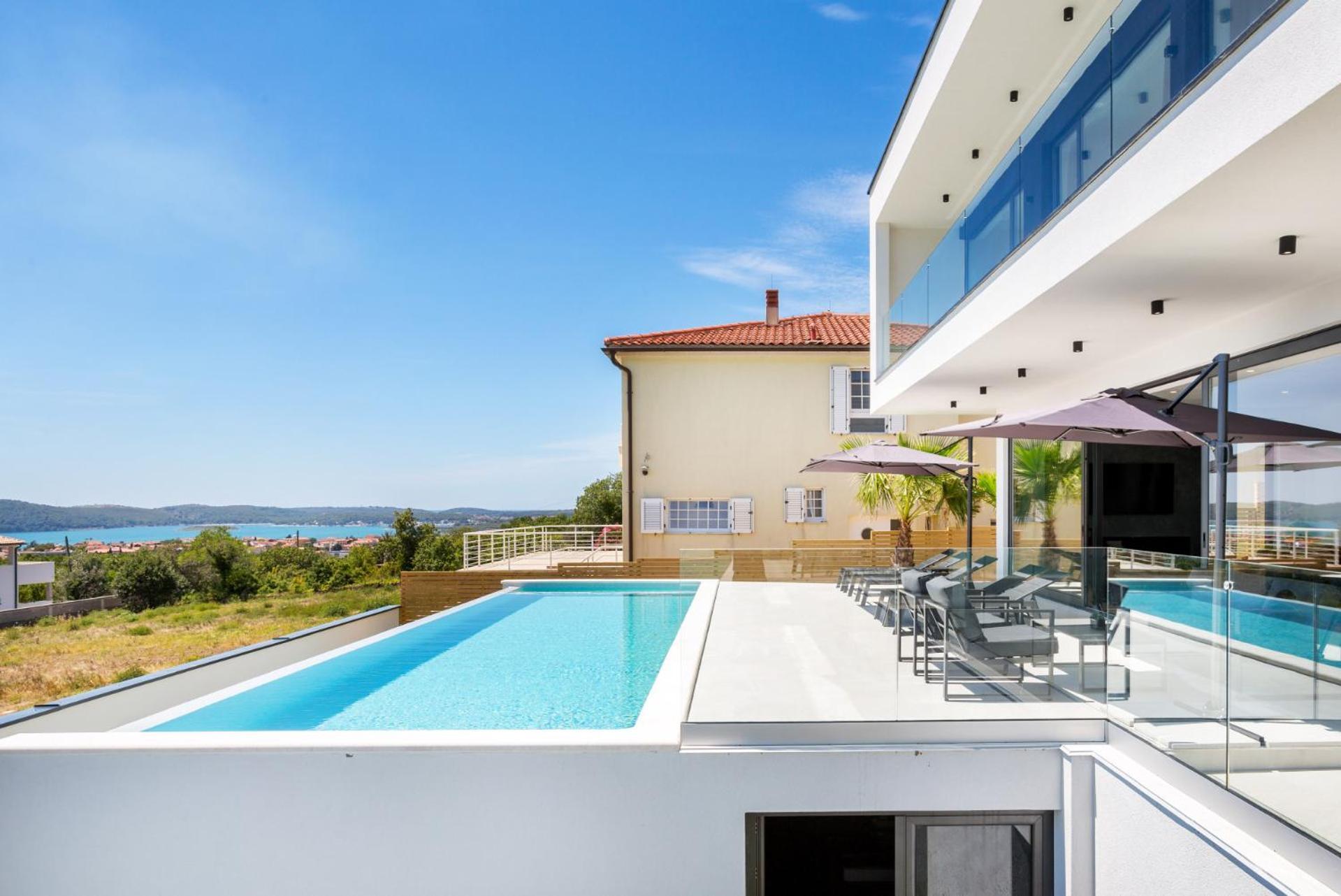 Luxury Villa Dali With Sauna, Whirlpool And Sea View In Medulin Only 1,7 Km From The Beach Exteriér fotografie